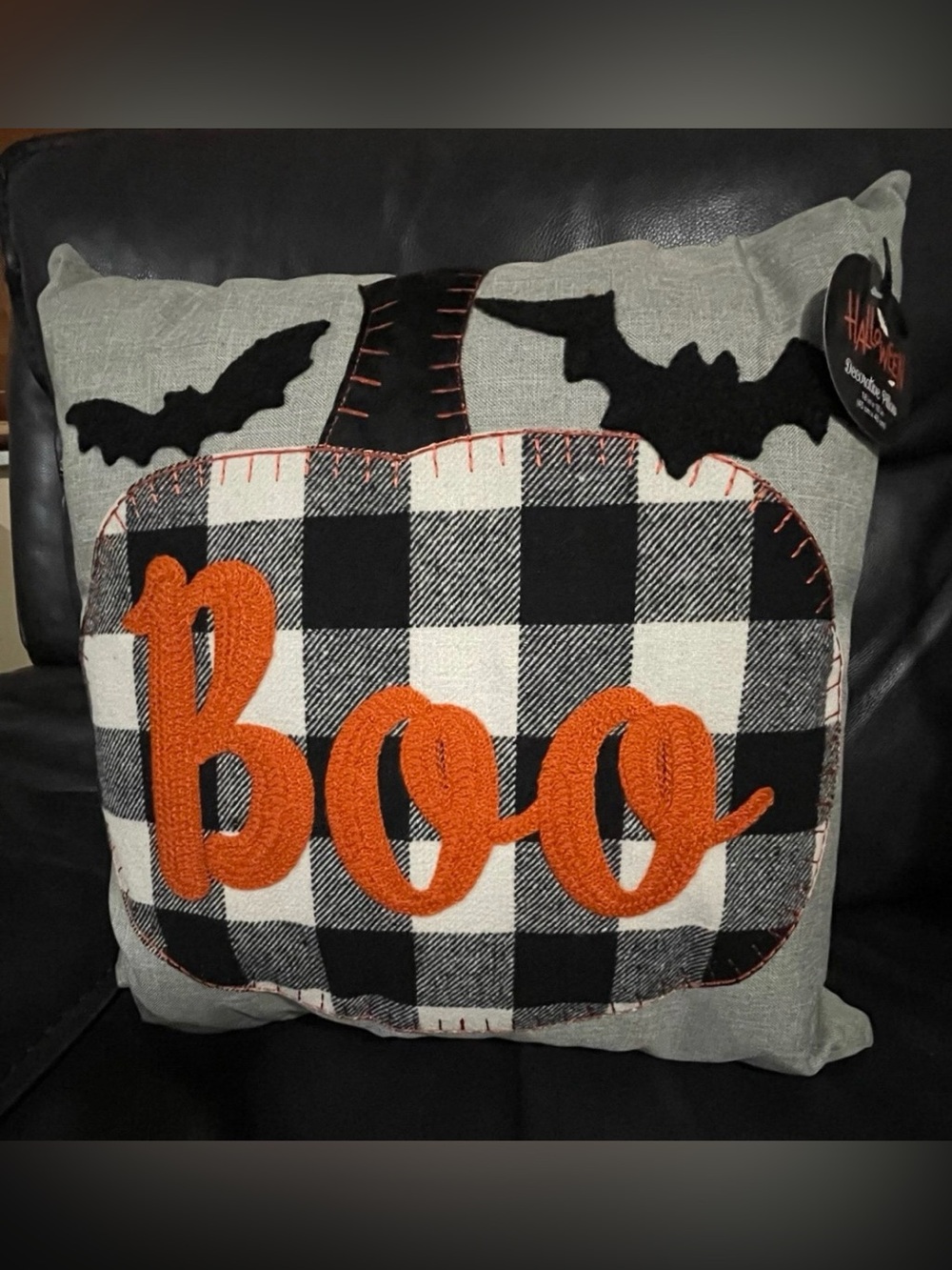 Halloween Boo Pillow